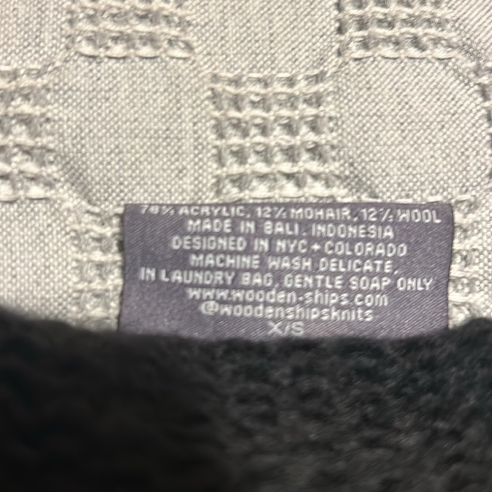 Wooden ships camo skull sweater - Picture 4 of 4
